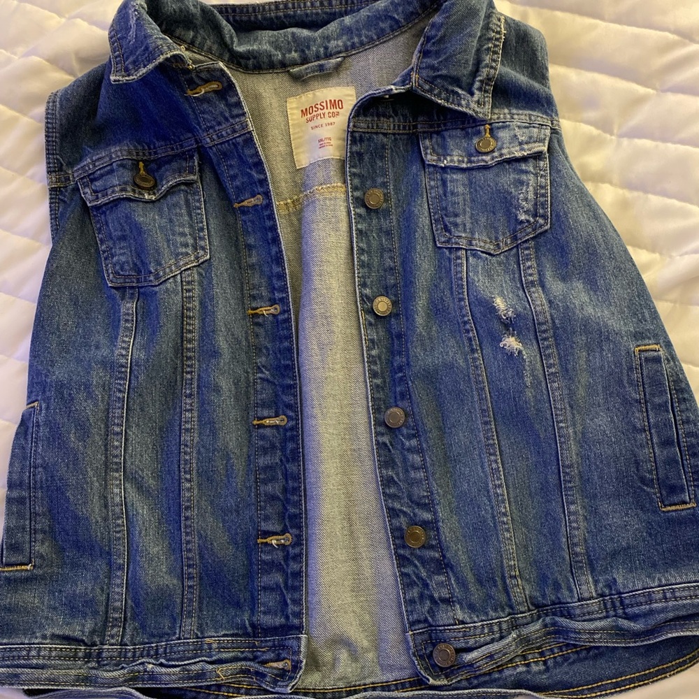 Denim vest